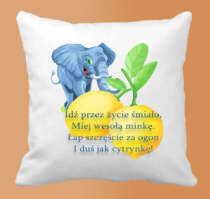 Poduszka na szczęście