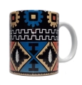 Kubek boho z piórkiem