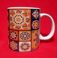 Kubek boho kafelki