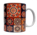 Kubek boho kafelki